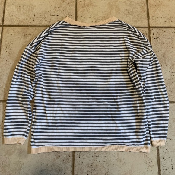 DOKOTOO Striped Cotton Sweater - Size S - Picture 5 of 6